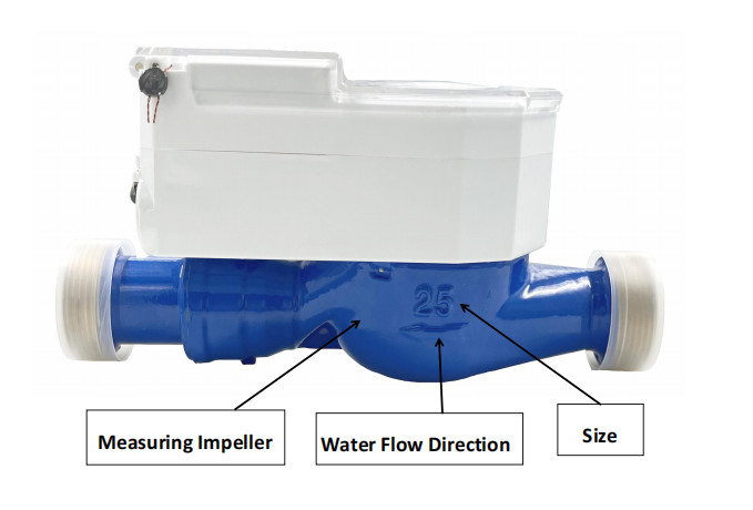 Máy đo mực nước lỗ khoan tùy biến với giao thức truyền thông LoRaWAN và phạm vi nhiệt độ 80 dòng chảy 0C-50C