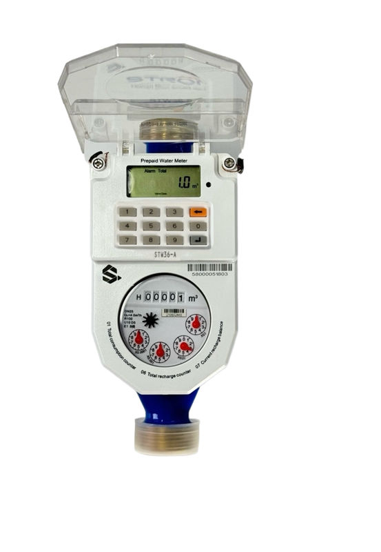 Phạm vi nhiệt độ -10 đến 55 độ C Máy đo lưu lượng nước công nghiệp Phương thức trả trước Giải pháp đo lưu lượng cho công nghiệp