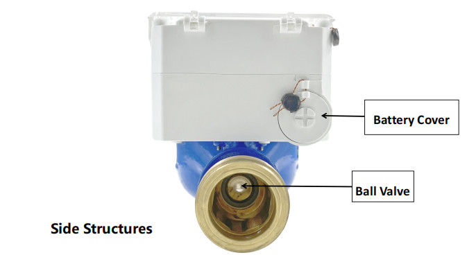 Phạm vi nhiệt độ -10 đến 55 độ C Máy đo lưu lượng nước công nghiệp Phương thức trả trước Giải pháp đo lưu lượng cho công nghiệp