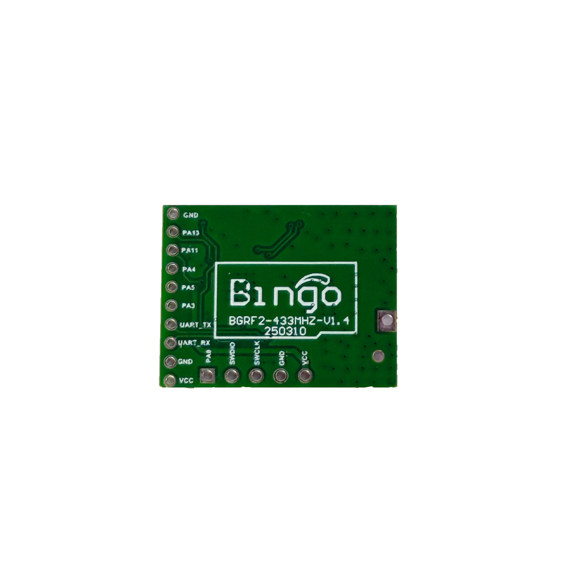 Mô-đun không dây UART BGRF2 Siêu nhỏ gọn: Tốc độ 100kbps, Độ nhạy -121dBm & Chế độ ngủ 1μA