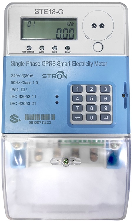 Khả năng tương thích mạng 2G và 4G Máy đo điện trả trước thông minh cho các ứng dụng đo thông minh IP54 Bảo vệ xâm nhập