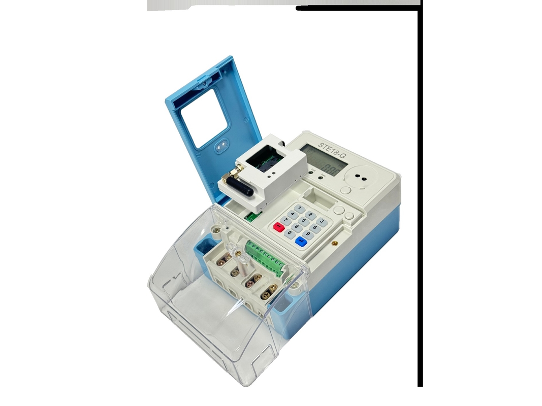 Máy đo điện trả trước thông minh Trao quyền cho các doanh nghiệp với Quản lý năng lượng thông minh GPRS STS Đồng hồ trả trước Một giai đoạn Thanh toán di động thông minh với công nghệ di động nâng cao