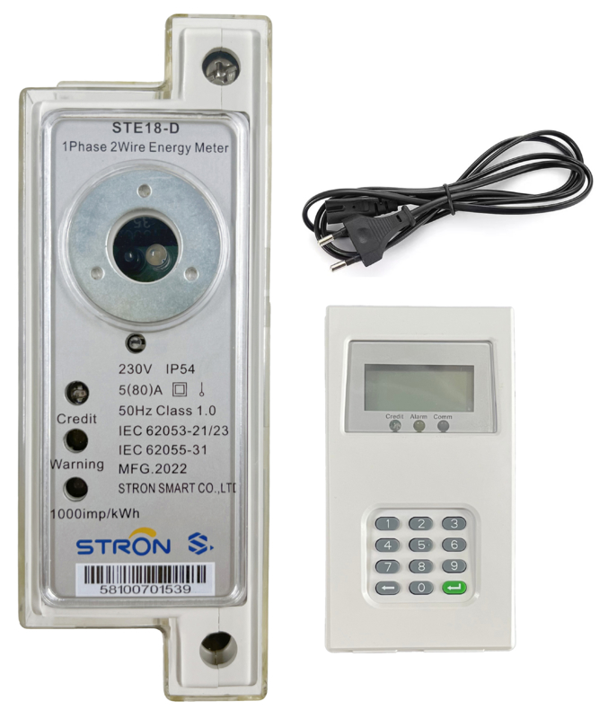 Hệ thống năng lượng mặt trời phù hợp với tiêu chuẩn STS Pay As You Go với tích hợp thanh toán di động và kết nối / ngắt kết nối từ xa