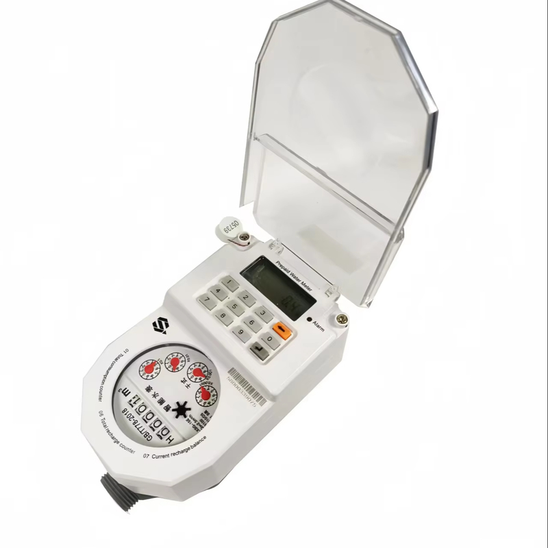 Customizable Keypad STS Prepaid Water Meter with 84 Flow Rate and 1km Measurement Range