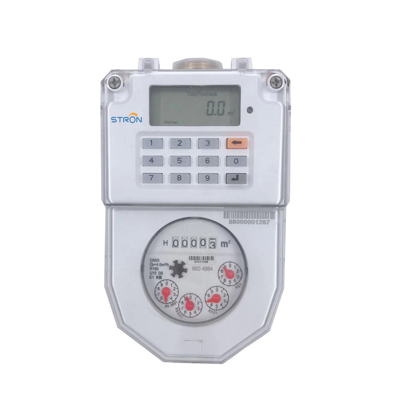 Plastic Electroic Part Prepaid Water Meter for Accurate and Convenient Water Consumption Management