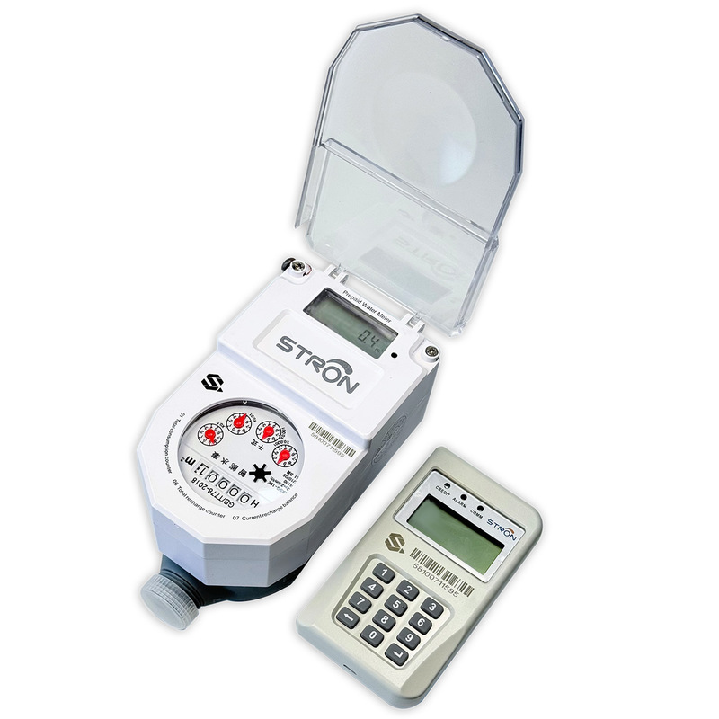 Bảo vệ lớp II Máy đo nước trả trước cho phép đo đa dòng -10C 55C để đáp ứng yêu cầu của khách hàng