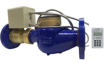 Tuổi thọ 100000h Máy đo nước trả trước với loại chuyển đổi nhạy cảm với cơ thể và thanh toán di động M-PESA