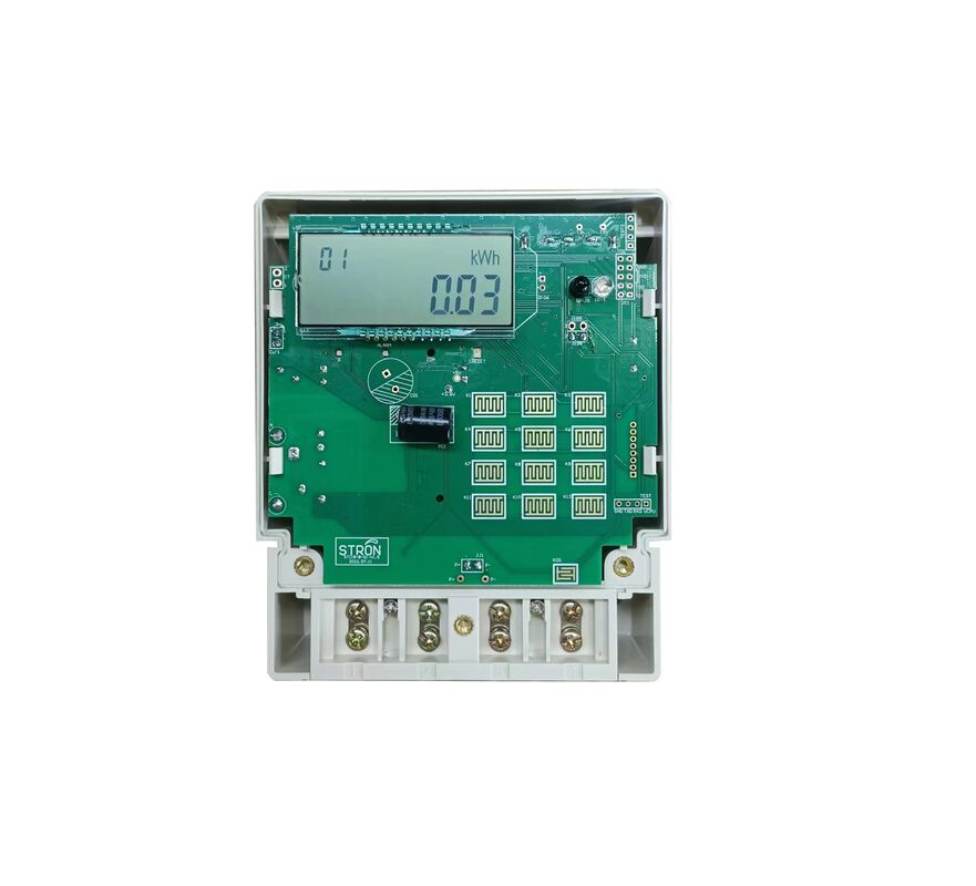 Máy đo điện thông minh trả trước STS một pha M-PESA có bàn phím, màn hình LCD, độ chính xác Cấp 1.0, Hệ thống bán hàng