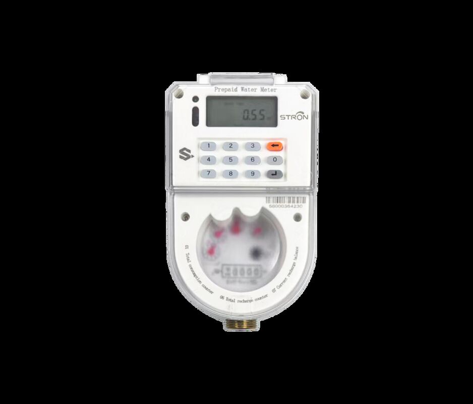 Smart Prepaid STS Water Meter Series ODM / OEM Có thể tùy chỉnh hiển thị cơ học rõ ràng Reble Brass Water
