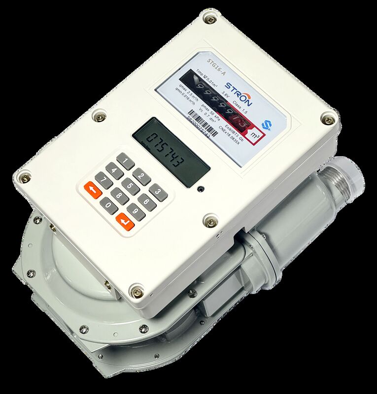 STS Prepaid Gas Meter G1.6/G2.5 Kích thước với hệ thống quản lý chống nước và bán hàng IP67