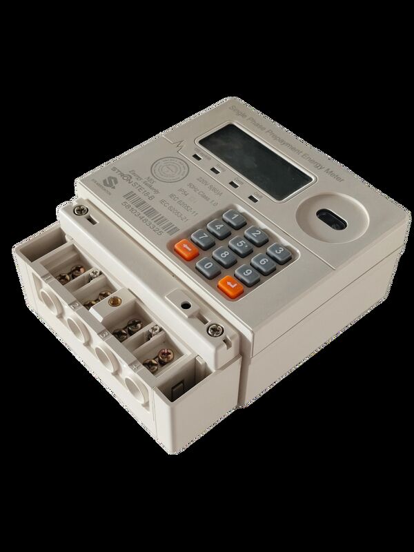 Loại Token Trả trước Đồng hồ Điện thông minh Tích hợp Dung lượng Không giới hạn và Phần mềm Bán hàng Stronpay Hỗ trợ Năng lượng