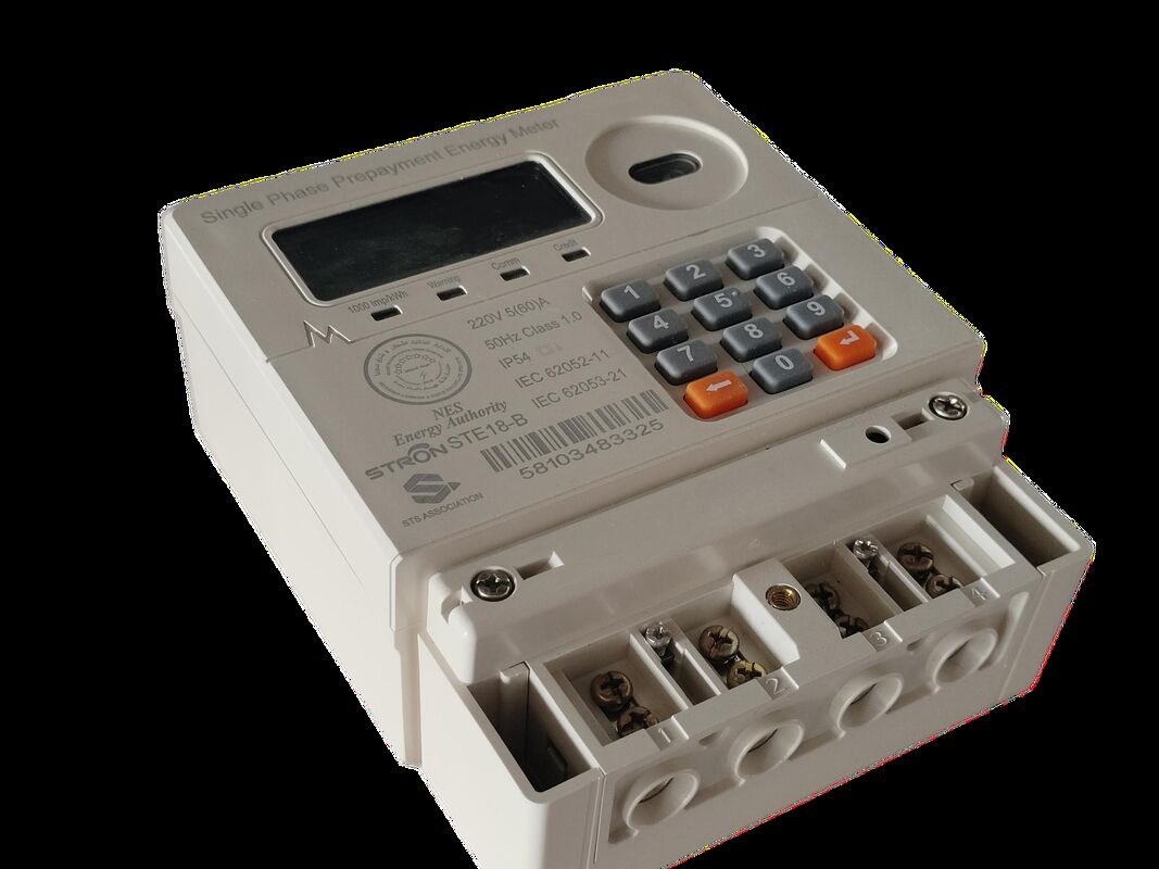 Loại Token Trả trước Đồng hồ Điện thông minh Tích hợp Dung lượng Không giới hạn và Phần mềm Bán hàng Stronpay Hỗ trợ Năng lượng