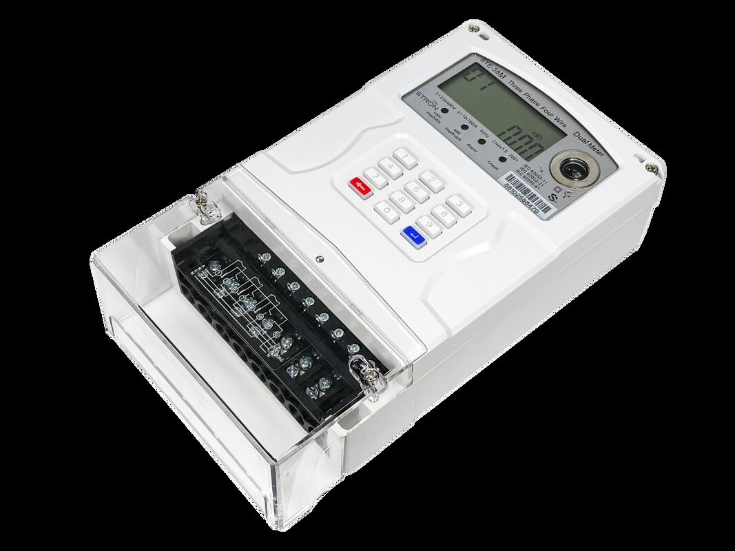 Đồng hồ điện trả trước thông minh STS với điện áp pin 3.3V và dòng điện ở chế độ ngủ 0.5mA, đảm bảo hoạt động lâu dài và thu thập dữ liệu