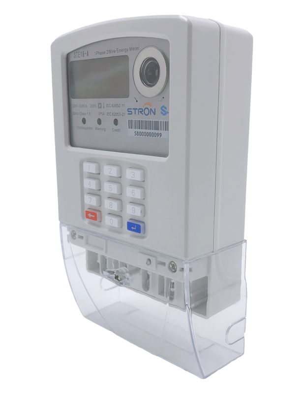 Máy đo năng lượng trả trước ba pha được kích hoạt bằng bàn phím SmartPay Trio 3800 với tần số 50/60Hz