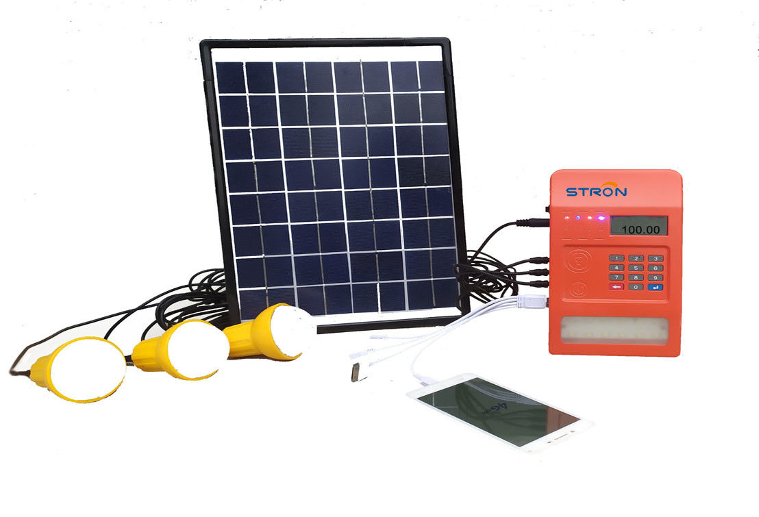 ST388 30W Chống tia cực tím Thanh toán khi bạn sử dụng hệ thống năng lượng mặt trời với pin Li Ion 2000mAH