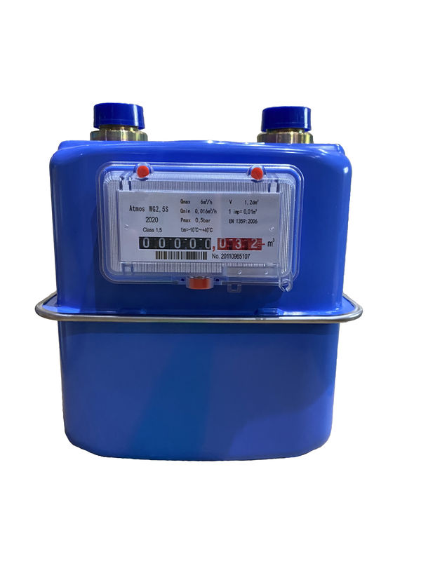 Đồng hồ đo lưu lượng khí chính xác cao G4S 0.5Bar 1.2L Chống ăn mòn