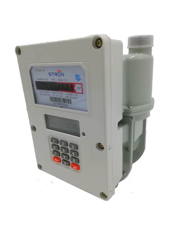 G1.6/G2.5/G4 LORA Truyền thông LPG nội địa STS Smart Electronic Prepaid Gas Meter