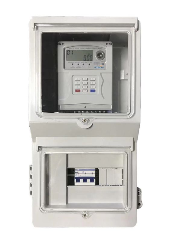 Thanh toán khi bạn đi Trả trước Đồng hồ đo điện Loại bàn phím STS Standard