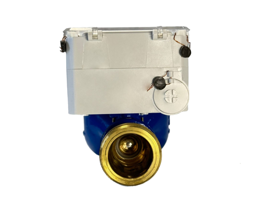 Máy đo nước công nghiệp STS Standard Brass Body với phạm vi đo chính xác 0-999999 lít