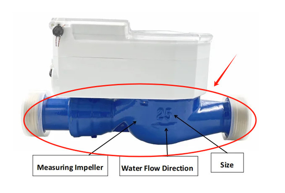 đo nước với máy đo nước thông minh NB-IOT 0,1-90C Nhiệt độ nước 4-M16/8-M16/8-M16/8-M20