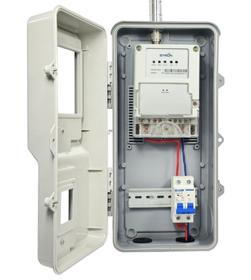 STRON STC18-A AMI Data Concentrator Unit 300 Smart Meter Capacity LoRa-RF GPRS IP54 Khung quản lý dữ liệu
