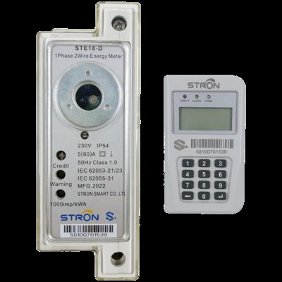 Đồng hồ đo điện thông minh trả trước tương thích mạng 2G và 4G Giải pháp tối ưu để đếm mức tiêu thụ điện