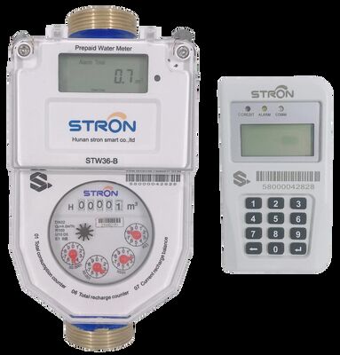 Nhiệt độ 0C-50C Máy đo nước thông minh Cung cấp phạm vi đo lường 0-999999 Liters Áp suất hoạt động ≤1.6Mpa Giải pháp quản lý tài nguyên nước