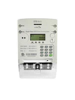 Smart Prepaid Electricity Meter STE18G with IP54 Protection Multi Tariff Anti Tamper and Power Limit Features for Energy Management