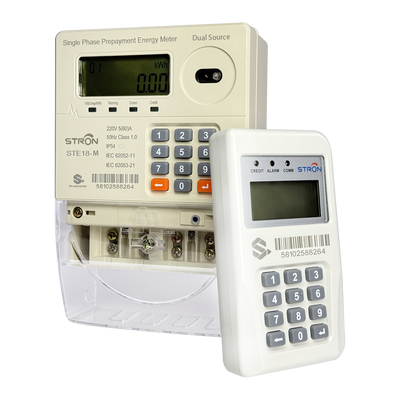 Smart Prepaid Electricity Meter with User Friendly Display and Easy Installation Process to Minimize Setup Time and Costs