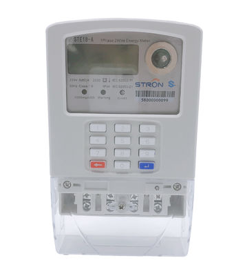 Bàn phím trả trước tiêu chuẩn Stron STS Đồng hồ đo điện một pha Hotsale
