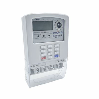 Đồng hồ đo điện một pha trả trước bằng bàn phím thông minh với Hệ thống AMI và nền tảng bán hàng tự động độc lập