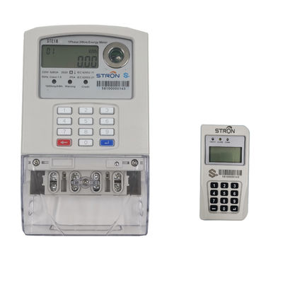 Đồng hồ trả trước một pha 230V, Đồng hồ điện thương mại 50HZ
