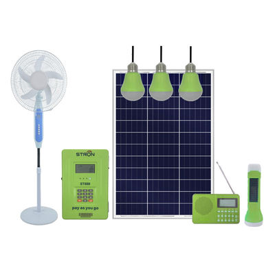 Hệ thống năng lượng mặt trời dân dụng 30watt, Hệ thống năng lượng mặt trời di động 60HZ