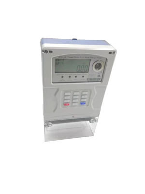 Bàn phím trả trước STS Đồng hồ đo năng lượng điện 3 pha Chống giả mạo
