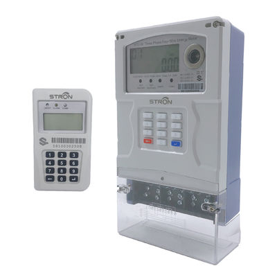 Bàn phím chia đôi thông minh khu dân cư Đồng hồ điện ba pha LORA-RF Điều khiển từ xa qua Hệ thống AMI