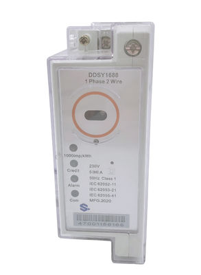 Đồng hồ đo điện trả trước thông minh STS 10V / M, Đồng hồ đo điện gia đình 5A
