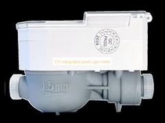 Đồng hồ đo khí bằng nhựa tích hợp STS